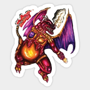 Mechizard Sticker